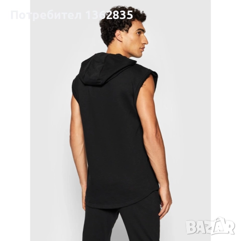 НОВ оригинален суичър / тениска без ръкави EVERLAST размер L от САЩ, снимка 7 - Спортни дрехи, екипи - 52454766