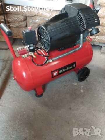 Компресор Einhell 50l. 10 бара, снимка 1 - Други машини и части - 46712837