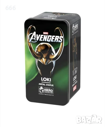 Фигура Локи Тежка категория Отмъстителите Marvel, снимка 3 - Колекции - 51347311