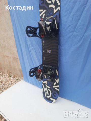 Сноуборд 130см. SALOMON EL CAPITAN с автомати , снимка 6 - Зимни спортове - 53171046