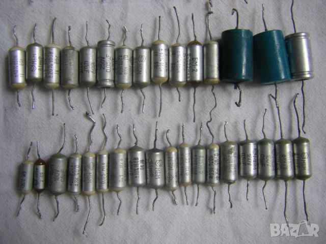 Хартиеномаслени кондензатори 59 броя, снимка 3 - Друга електроника - 51208226