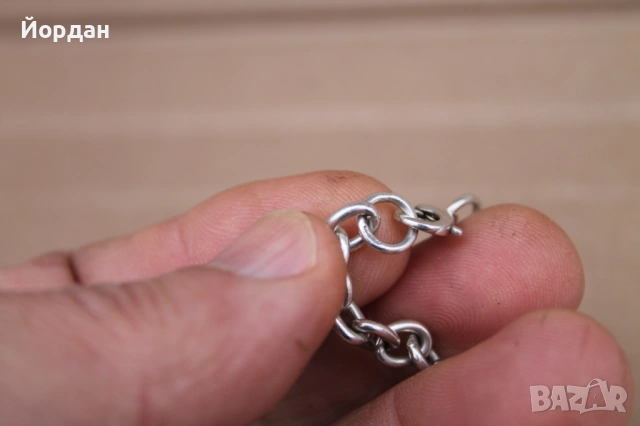 Дамска сребърна гривна , снимка 6 - Гривни - 53862721