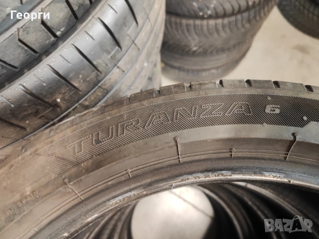 2бр.летни гуми 225/45/18 Bridgestone, снимка 4 - Гуми и джанти - 52468790