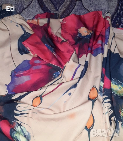 Дамски сатениран комплект , снимка 3 - Комплекти - 53810194