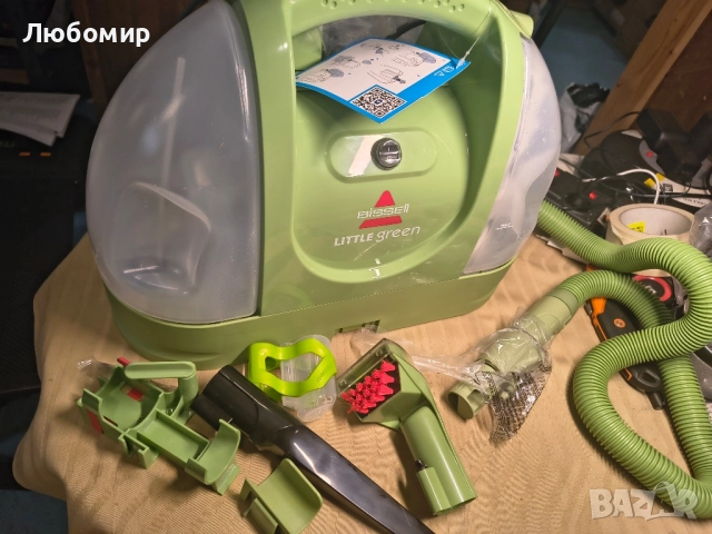 Почистваща прахосмукачка – ефективна срещу петна. Пръска, търка и изсмуква в една стъпка, снимка 3 - Прахосмукачки - 51776366