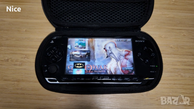 PSP + 32GB карта + нова батерия + калъф, снимка 5 - PlayStation конзоли - 54196340