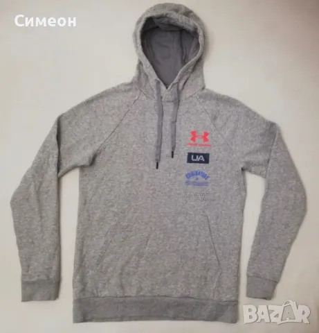 Under Armour UA Rival Fleece Hoodie оригинално горнище S спорт суичър, снимка 1 - Спортни дрехи, екипи - 48597816