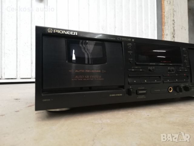 Касетен дек PIONEER CT-W504R, снимка 2 - Декове - 45618272