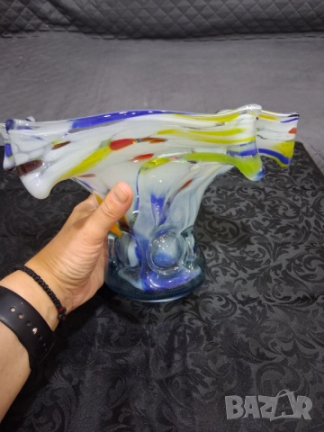 Ваза Мурано , снимка 6 - Други ценни предмети - 52357321