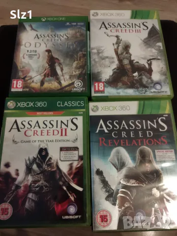 Assassin's Creed Odyssey Xbox One, AC II, AC Revelations, AC III, снимка 1 - Игри за Xbox - 48354145