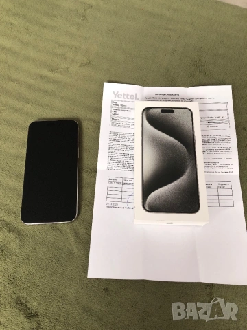 Iphone 15 Pro Max в гаранция, снимка 3 - Apple iPhone - 53621632