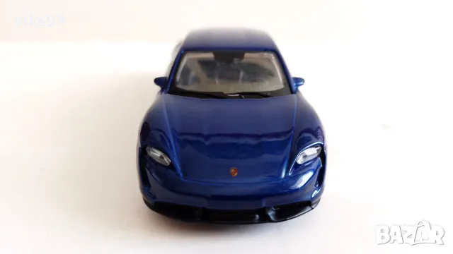 Bburago Porsche Taycan Turbo S 1/46, снимка 6 - Колекции - 47664858