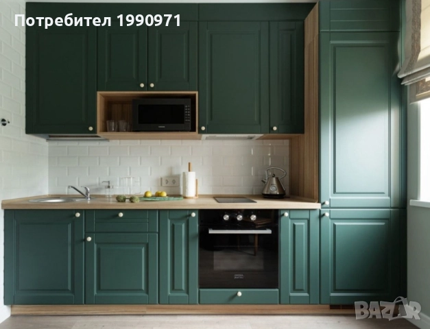 Кухни по попоръчка. Масив. Маси и плотове. Орех, дъб, чам, череша, круша, чинар, бряст, акация., снимка 11 - Кухни - 52476394