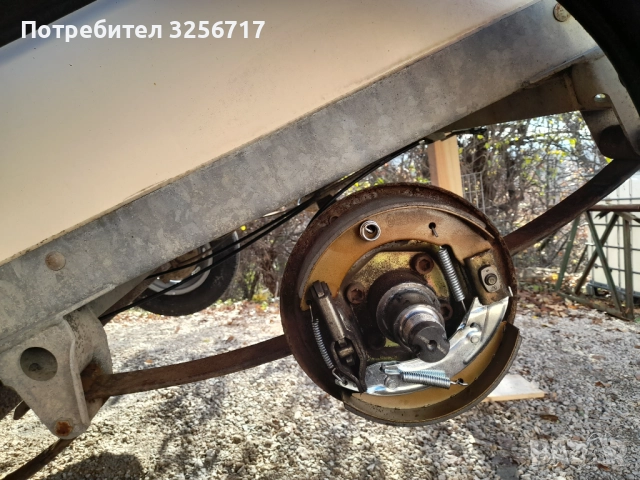 Затворено Ремарке 2700кг. Ифор Уилямс Iford Williams. Модел BV105G, снимка 11 - Ремаркета - 52806634