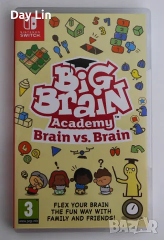 Big Brain Academy: Brain vs Brain (Nintendo Switch), снимка 1 - Игри за Nintendo - 49603768