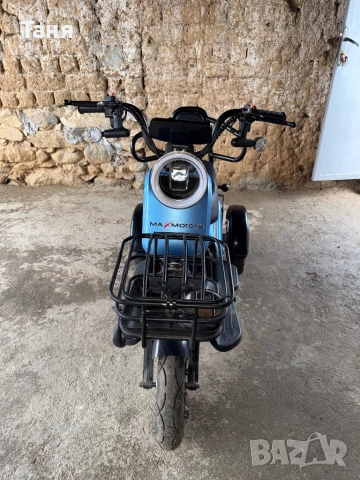 Двуместна електрическа триколка Maxx motors Pudingg, снимка 4 - Велосипеди - 53519272