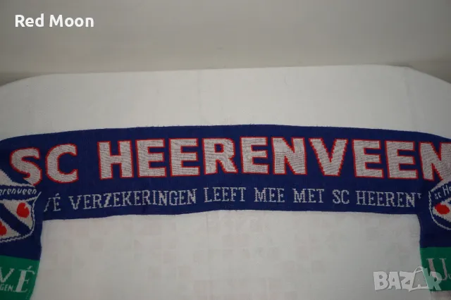 Оригинален Мъжки Футболен Шал На Футболен Клуб SC Heerenveen, снимка 3 - Футбол - 47168028