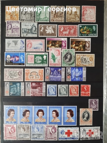 Англия/колонии/, снимка 4 - Филателия - 52991479