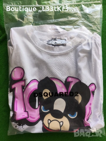 тениска Dsquared2 Icon , снимка 5 - Тениски - 51316792