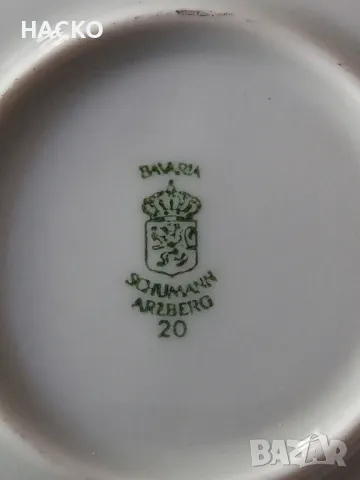 Декоративна Порцеланова Чиния За Стена Schumann Stilles Leben Диаметър 30 см. Внесена от Германия, снимка 6 - Декорация за дома - 49115792