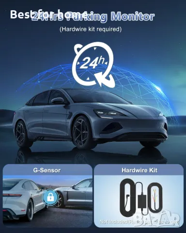 4K многофункционален видеорегистратор Dynacam, снимка 6 - Камери - 49752394