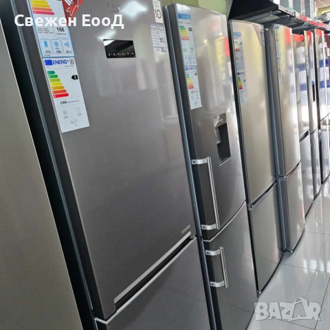 хладилник с фризер HANSEATIC - 179 см.+ диспенсер, снимка 6 - Хладилници - 50685957