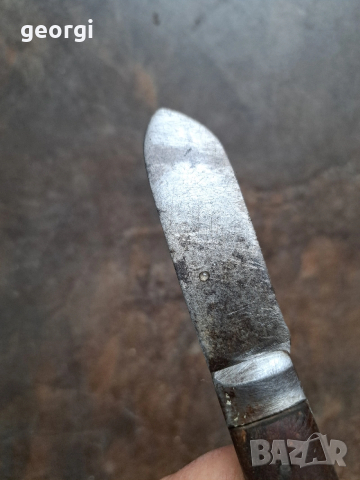 стар немски сгъваем нож Richard Herder Solingen 31/3, снимка 3 - Ножове - 53053571