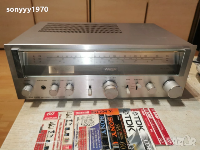 WEGA PSS-200R HIFI RECEIVER-WEST GERMANY 0803261517LCHERY1