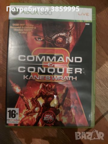 Command Concuer Kane's wrath xbox360 , снимка 1 - Игри за Xbox - 46636702