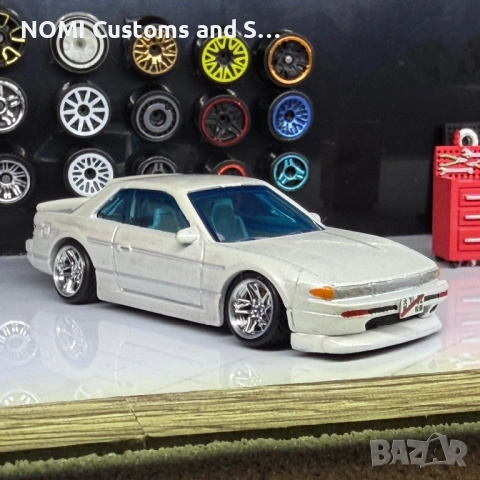 Hot Wheels Nissan Silvia S13 Swiss Spec , снимка 4 - Коли, камиони, мотори, писти - 53510327