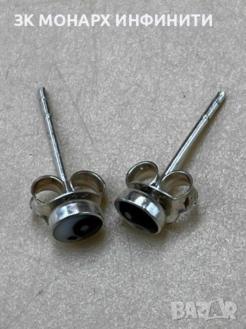 Сребърни обеци , снимка 4 - Обеци - 52645722