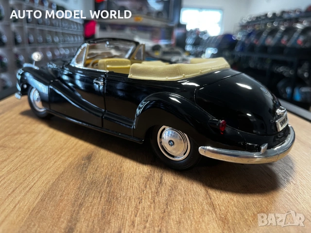 MAISTO колекционерски модел BMW 507 1955г. 1:18 мащаб,като нов 55 лв. / 28.12 €, снимка 3 - Колекции - 53499316