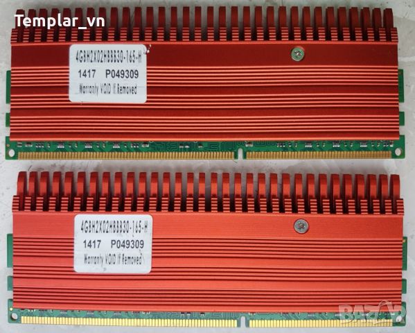 PNY XLR8 Gaming  2x4 GB DDR3 1600 898// G.skill PI 3x2 DDR3 1600 // , снимка 2 - RAM памет - 15298540