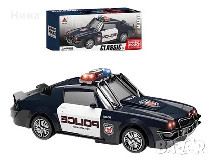 Трансформер Кола - Робот с пушек - SWAT, снимка 3 - Коли, камиони, мотори, писти - 52600855