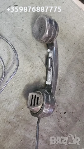 Военна слушалка радиостанция Радио военен армия бна военни милитар соц руска руски  трубка слушалка , снимка 2 - Антикварни и старинни предмети - 51423352