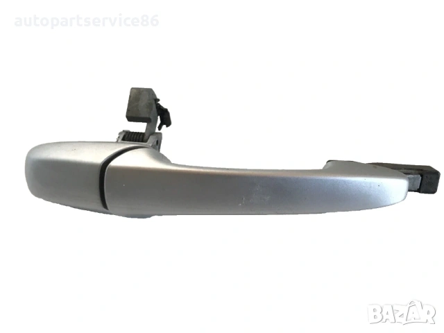 Предна дясна външна дръжка на врата сребрист за Mazda 3 (2005)