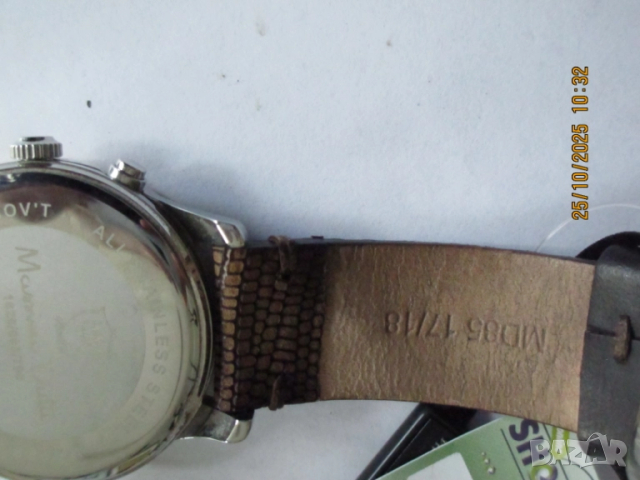 НОВ!!!Часовник Massimo Duti chronograph, снимка 7 - Мъжки - 52175832