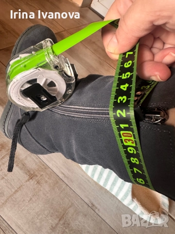 Зимни ботуши естествен велур, снимка 8 - Дамски ботуши - 52282956