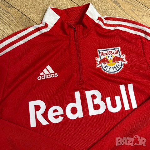 Мъжка блуза Adidas x New York Red Bulls | S размер, снимка 3 - Спортни дрехи, екипи - 53447471
