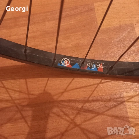 джанта за велосипед произведена от Rigida,