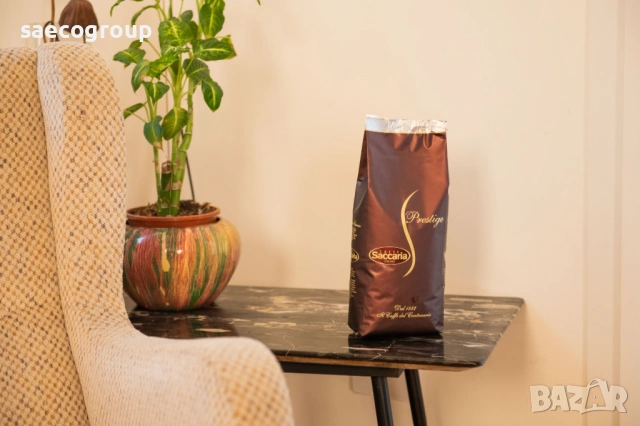 Премиум кафе на зърна Saccaria Prestige 1 кг, снимка 4 - Други - 53955700