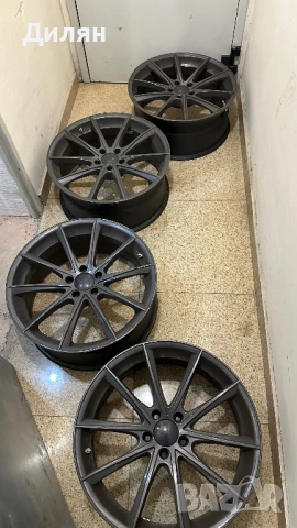 20" Джанти 5х114.3 с TPMS Датчици - 20x8.5J - Внос от САЩ - Graphite, снимка 3 - Гуми и джанти - 54128023