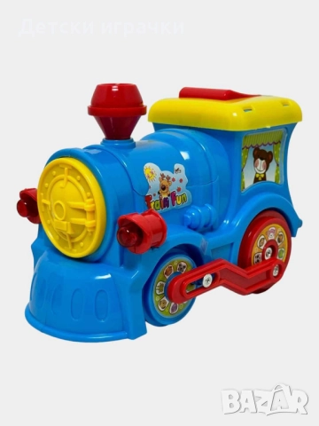 Детски Влак локомотив движещ се на батерии 