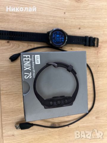 Предавам часовник Garmin fenix 7s solar, снимка 1 - Смарт гривни - 46305381