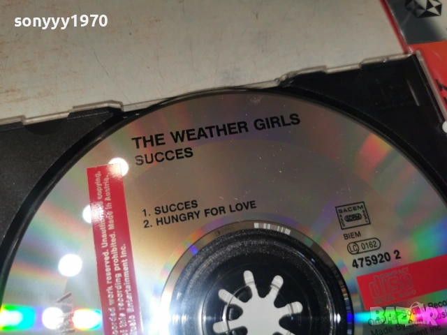THE WEATHER GIRLS-ORIGINAL CD ВНОС GERMANY 0204261650H2E6R, снимка 13 - CD дискове - 54068213