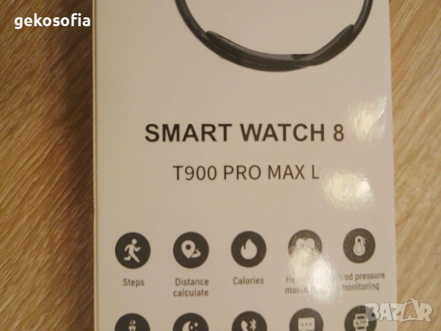 Нов смарт часовник с много функции , снимка 5 - Мъжки - 54109551