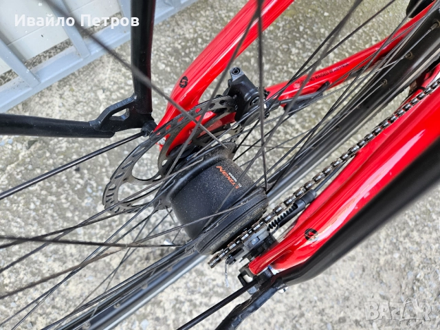 Електрически карбонов велосипед 28 цола SIMPLON-шест месеца гаранция, снимка 5 - Велосипеди - 52624699