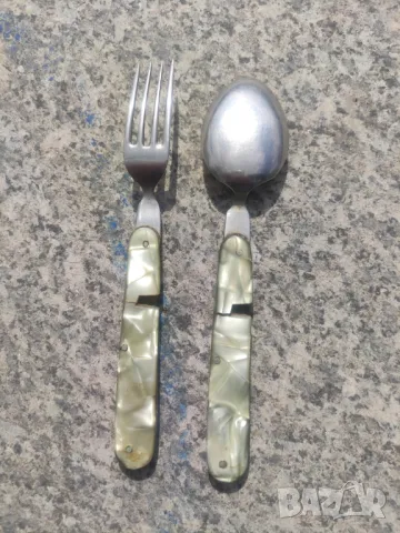 Продавам вилица и лъжица Петко Денев, снимка 4 - Прибори за хранене, готвене и сервиране - 49688067