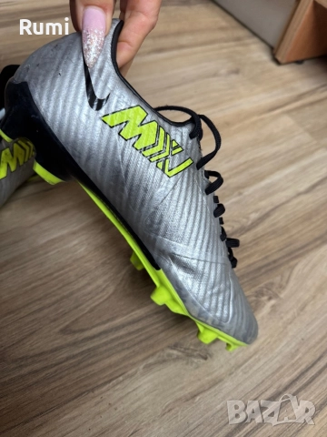  Оригинални бутонки NIKE ZOOM MERCURIAL VAPOR 15 FG/MG ! 38 н, снимка 5 - Футбол - 51838938