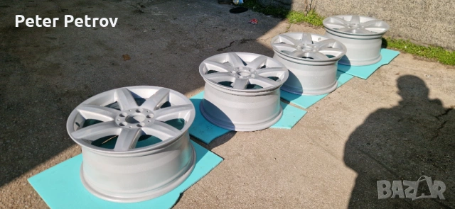Продавам джанти R17 5x112 ET35 8 1/2j, снимка 4 - Гуми и джанти - 53662087